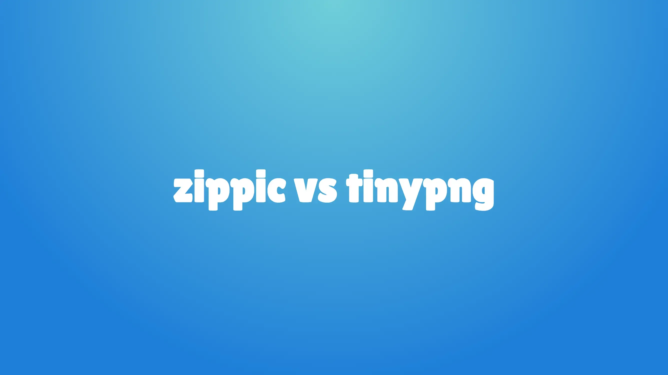 Cover image for Comparación de herramientas de compresión de imágenes: Zippic frente a TinyPNG