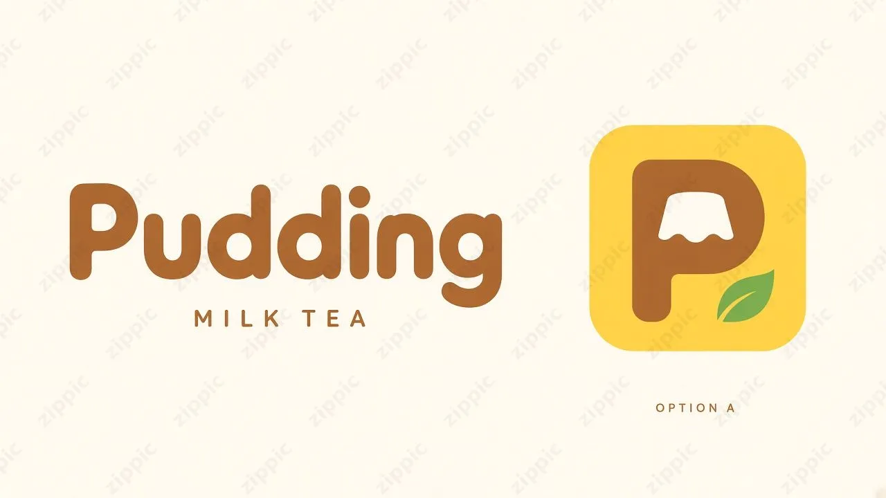 奶茶logo方案图